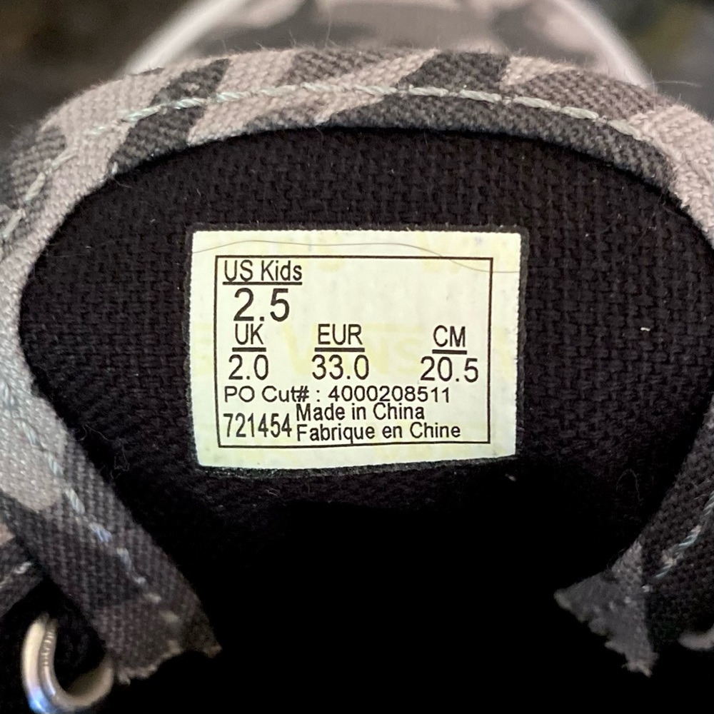 Vans shoes - youth - grey sharks - Picture 5 of 5